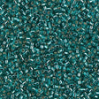 Silver Lined Caribbean Teal Miyuki Delica 11/0 DB1208