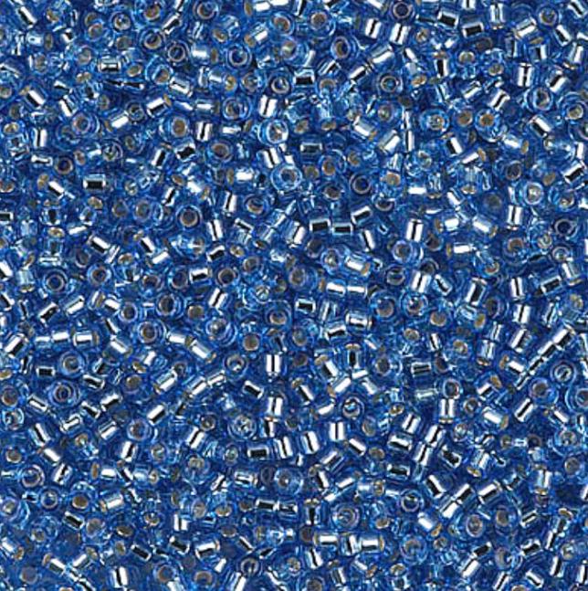 Silver Lined Azure Miyuki Delica 11/0 DB1210