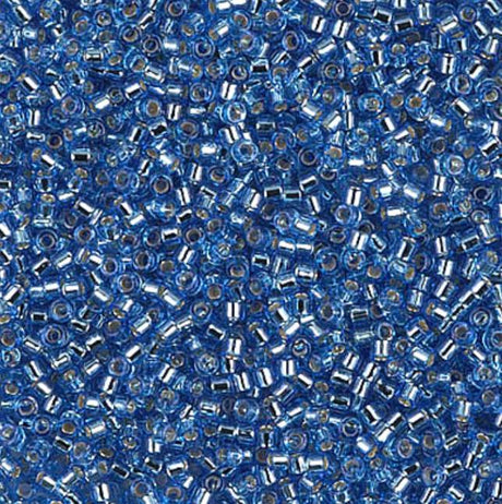 Silver Lined Azure Miyuki Delica 11/0 DB1210