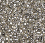 DB1211 11/0 Silver Lined Gray Mist Miyuki Delica