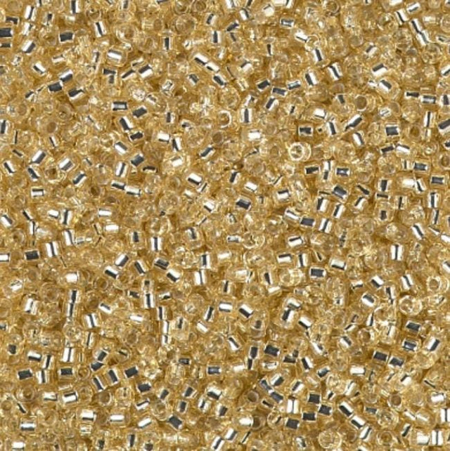 Silver Lined Light Straw Miyuki Delica 11/0 DB1212