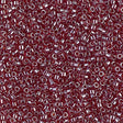 DB1222 11/0 Transparent Dark Cranberry Luster Miyuki Delica