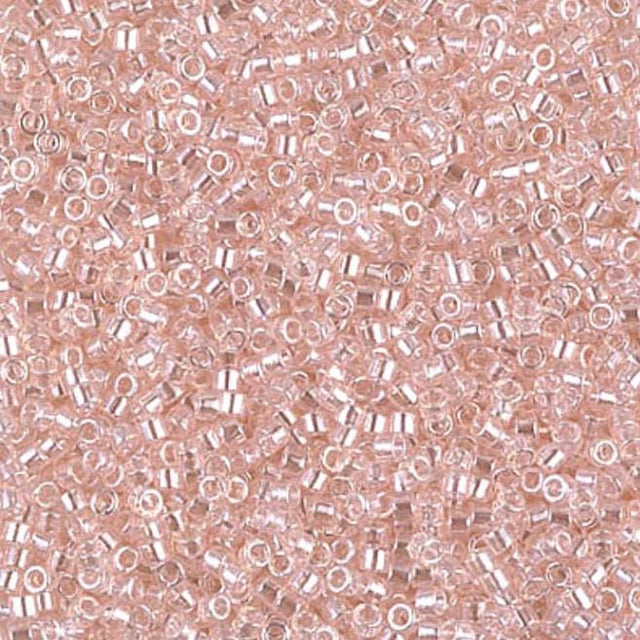 Transparent Pink Mist Luster Miyuki Delica 11/0 DB1223
