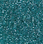 Transparent Caribbean Teal Luster Miyuki Delica 11/0 DB1228