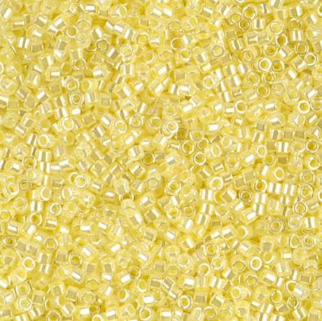 DB0232 11/0 Light Lemon Ice Ceylon Miyuki Delica