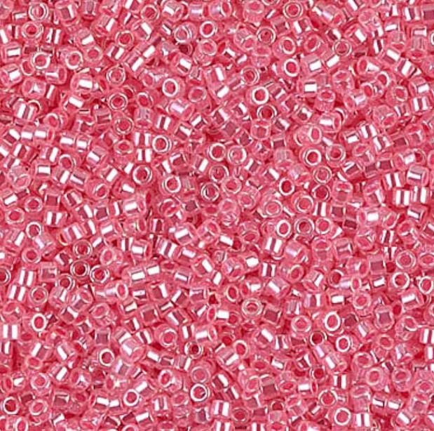 Carnation Pink Ceylon Miyuki Delica 11/0 DB0236