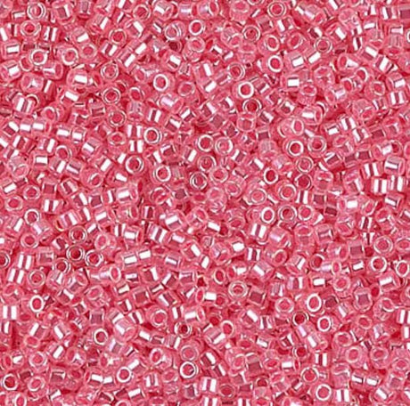 Carnation Pink Ceylon Miyuki Delica 11/0 DB0236
