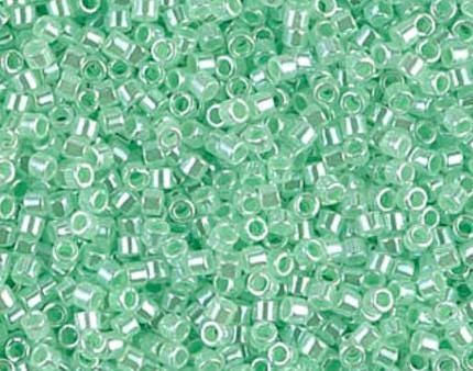 DB0237 11/0 Mint Green Ceylon Miyuki Delica
