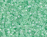 DB0237 11/0 Mint Green Ceylon Miyuki Delica