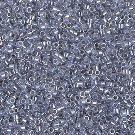 DB0242 11/0 Silver Gray Ceylon Miyuki Delica 