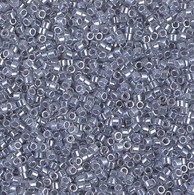 DB0242 11/0 Silver Gray Ceylon Miyuki Delica 
