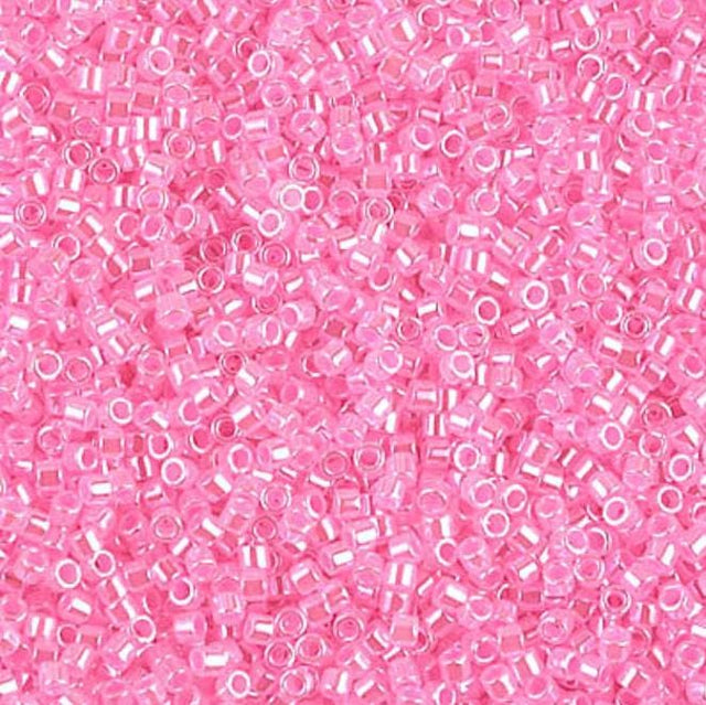 DB0246 11/0 Dark Cotton Candy Pink Ceylon Miyuki Delica  