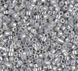 DB0252 11/0 Opaque Gray Luster Miyuki Delica