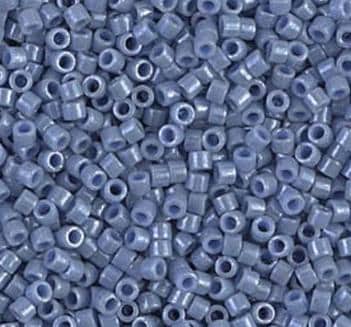 DB0266 11/0 Opaque Denim Blue Luster Miyuki Delica