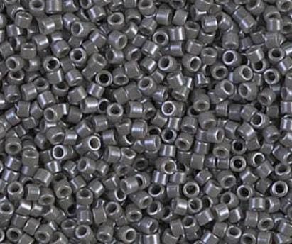 DB0268-1 11/0 Opaque Smoke Luster Miyuki Delica