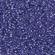 DB0284 11/0 Sparkling Purple Lined Aqua Luster Miyuki Delica 