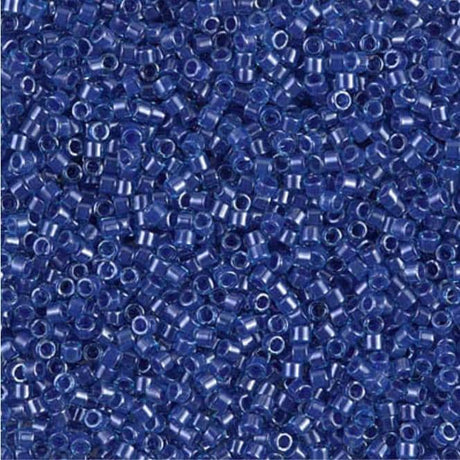 DB0285 11/0 Blue Lined Aqua Miyuki Delica 