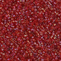 DB0295 11/0 Red Lined AB Miyuki Delica 