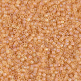 Matte Transparent Light Topaz AB Miyuki Delica 11/0 DB0852