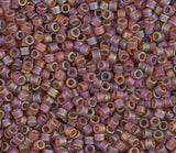 DB0853 11/0 Matte Transparent Dark Topaz AB Miyuki Delica