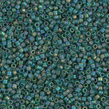 Matte Transparent Dark Emerald AB Miyuki Delica 11/0 DB0859