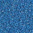 Matte Transparent Capri Blue AB Miyuki Delica 11/0 DB0862