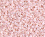 DB0868 11/0 Matte Transparent Pink Mist AB Miyuki Delica