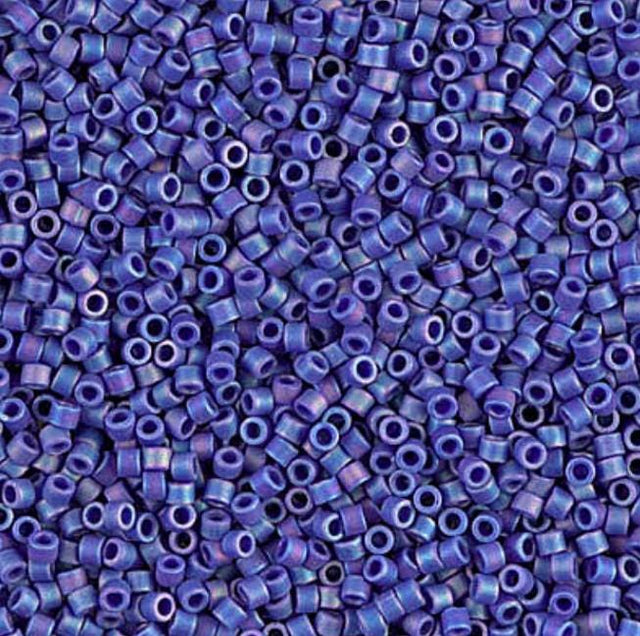 Matte Opaque Cobalt AB Miyuki Delica 11/0 DB0880