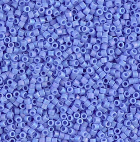 Matte Opaque Periwinkle AB Miyuki Delica 11/0 DB0881