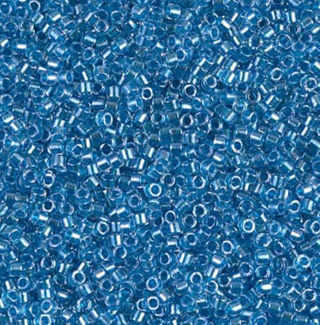 Sparking Blue Lined Crystal Miyuki Delica 11/0 DB0905
