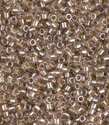 DB0907 11/0 Sparking Beige Lined Crystal Miyuki Delica