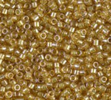 DB0911 11/0 Sparkling Light Peridot Lined Topaz Miyuki Delica