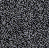 DB0306 11/0 Matte Metallic Slate Miyuki Delica