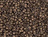 DB0322 11/0 Matte Metallic Dark Bronze Miyuki Delica