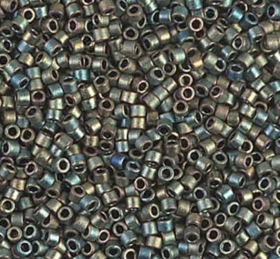 DB0324 11/0 Matte Metallic Patina Iris Miyuki Delica