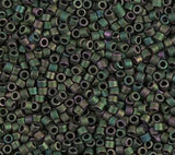 DB0327 11/0 Matte Metallic Dark Green Iris Miyuki Delica