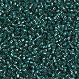 Dyed Silver Lined Teal Miyuki Delica 11/0 DB0607 