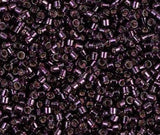 DB0611 11/0 Dyed Silver Lined Wine Miyuki Delica