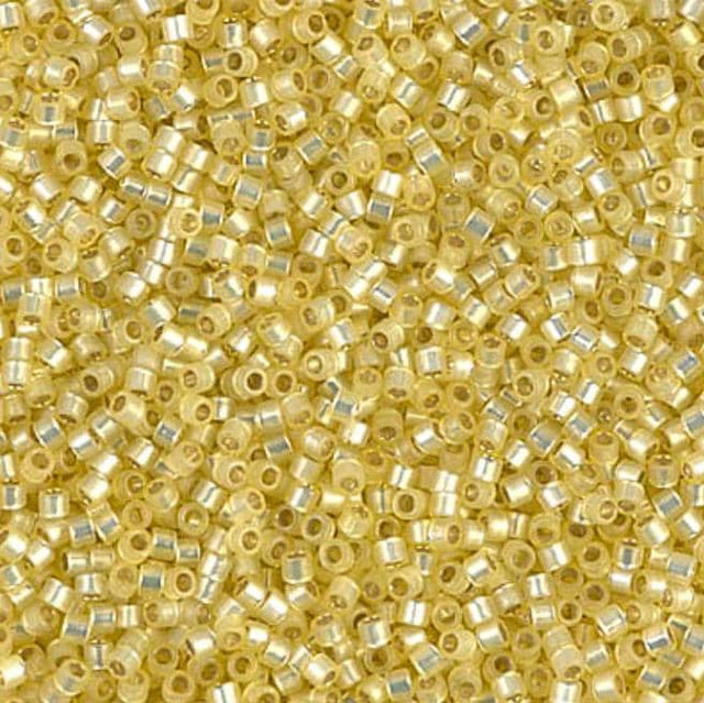 Dyed Jonquil Silver Lined Alabaster Miyuki Delica 11/0 DB0623