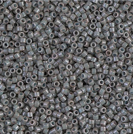 Dyed Opaque Gray Miyuki Delica 11/0 DB0652
