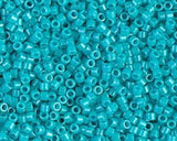 DB0658 11/0 Dyed Opaque Turquoise Green Miyuki Delica