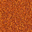 Dyed Semi-Frost S/L Dark Orange Miyuki Delica 11/0 DB0682