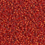 Dyed Semi-Frost S/L Red Orange Miyuki Delica 11/0 DB0683