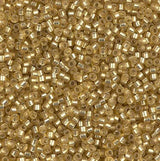 Dyed Semi-Frost S/L Yellow Green Miyuki Delica 11/0 DB0687