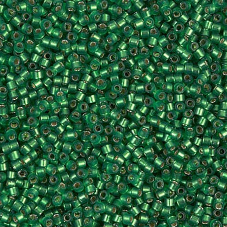 Dyed Semi-Frost S/L Green Miyuki Delica 11/0 DB0688