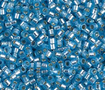 DB0691 11/0 Dyed Semi-Frost S/L Mint Green Miyuki Delica