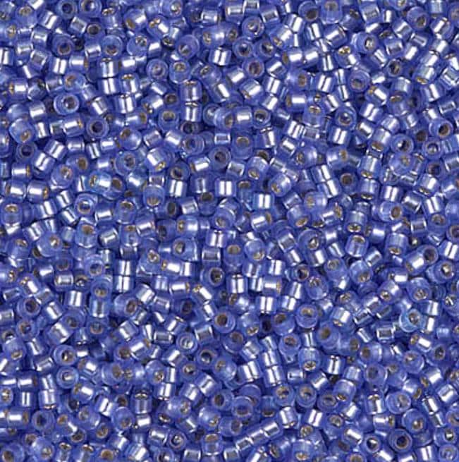 Dyed Semi-Frost S/L Purple Miyuki Delica 11/0 DB0694 