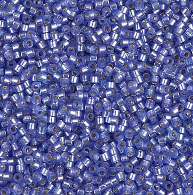 Dyed Semi-Frost S/L Purple Miyuki Delica 11/0 DB0694 