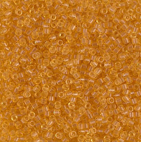 Transparent Light Topaz Miyuki Delica 11/0 DB0702