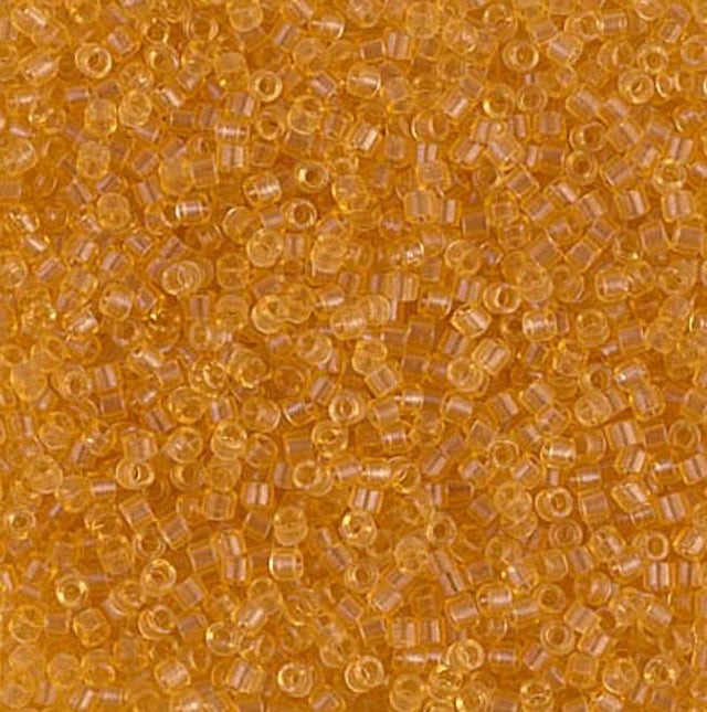 Transparent Light Topaz Miyuki Delica 11/0 DB0702